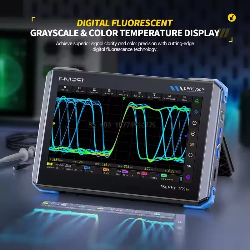 wmwmnu DPOS350P 4in1 タブレット型オシロ - Signal Generator Spectrum Analyzer のレビューと価格