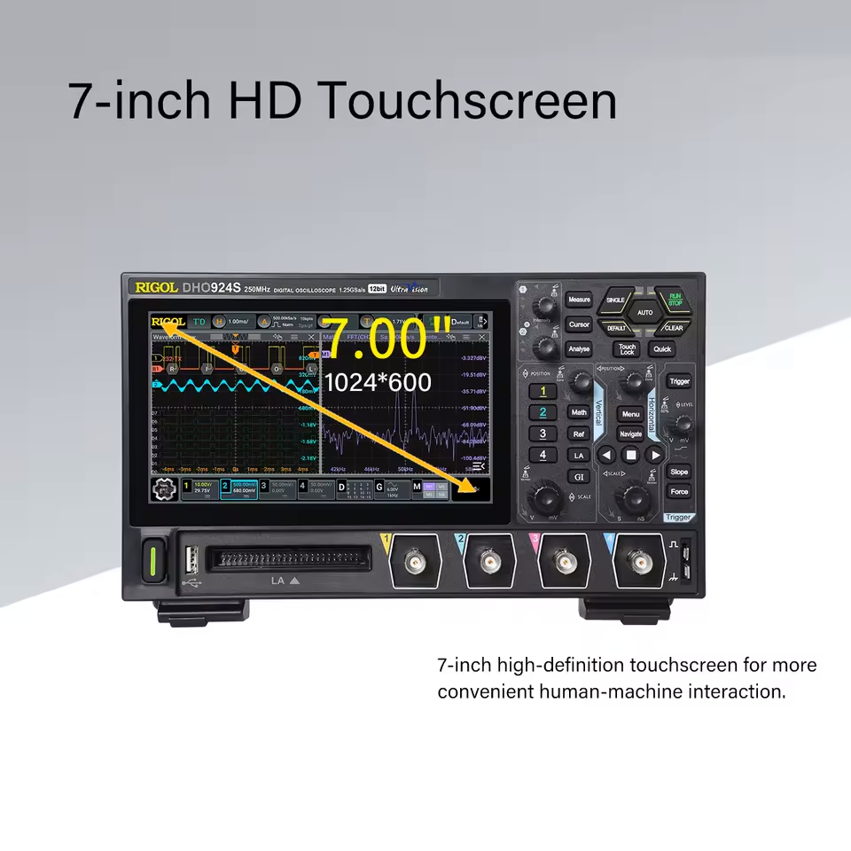 RIGOL DHO900シリーズ オシロスコープ：4チャンネ - Digital Storage Oscilloscope 100Mhz のレビューと価格