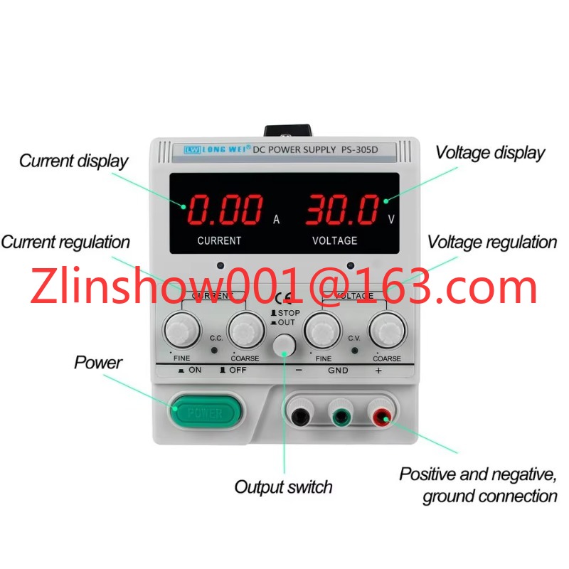PS-305D 30V 5A 150W 実験室試験用携帯電話 - Linear Lab Power Supply Adjustable のレビューと価格
