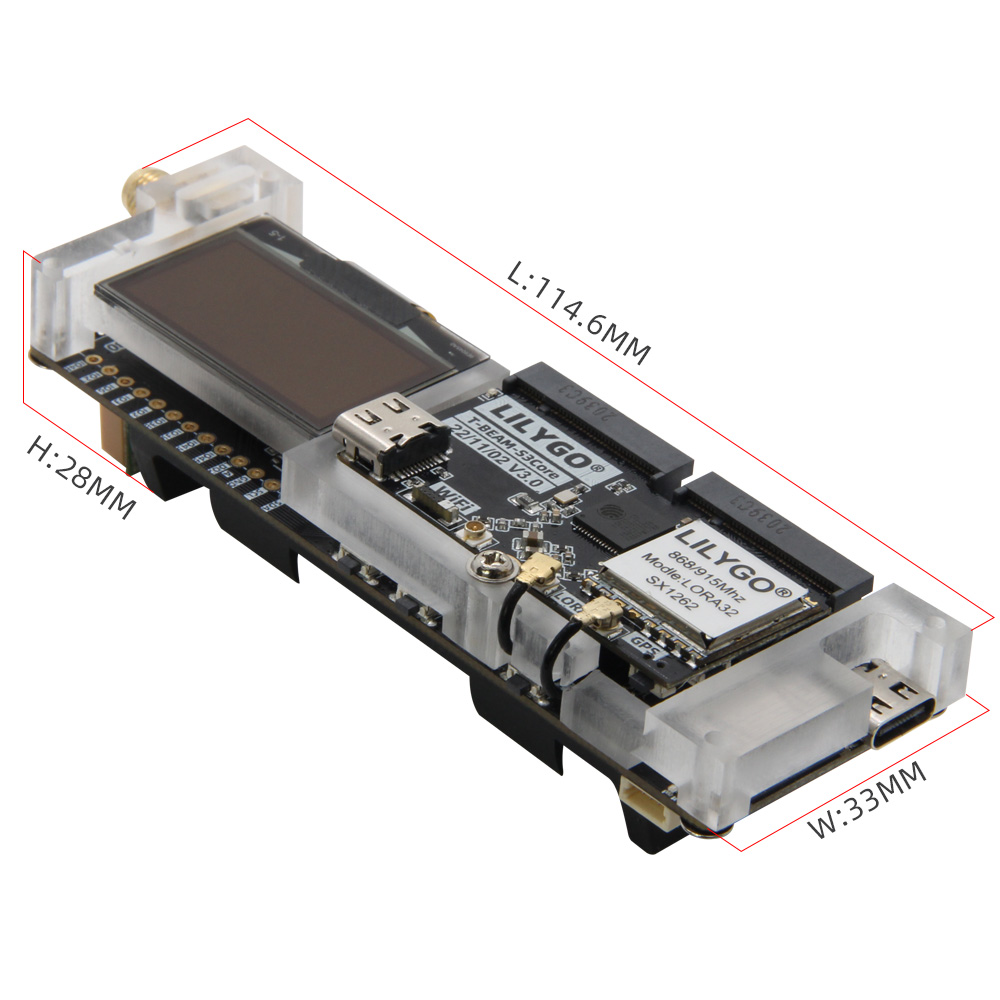 LILYGO® SoftRF T-Beam SUPREME  - Esp32 S3 Development Board Lot のレビューと価格